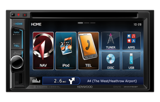 Oto Muzik Sepeti - Kenwood DNX-4150BTM Garmin Navigasyonlu